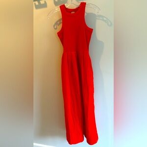 LOFT Red Maxi Dress